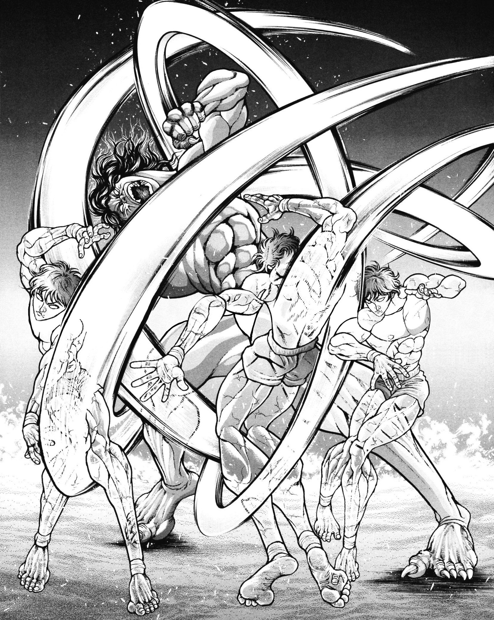 Read Ханма Баки RU Manga Online