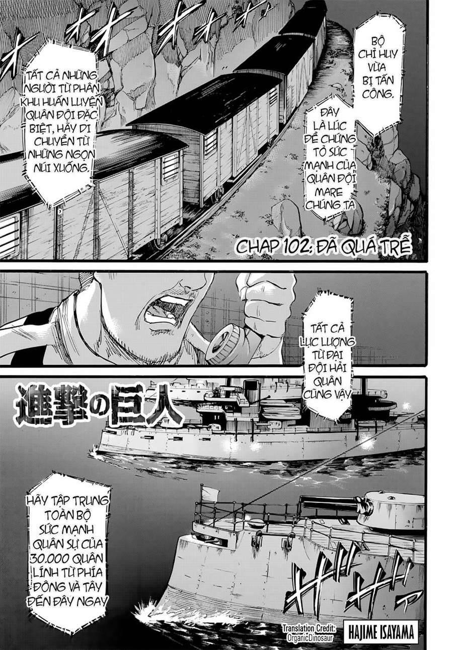 Read Đại Chiến Người Khổng Lồ VI Manga Online