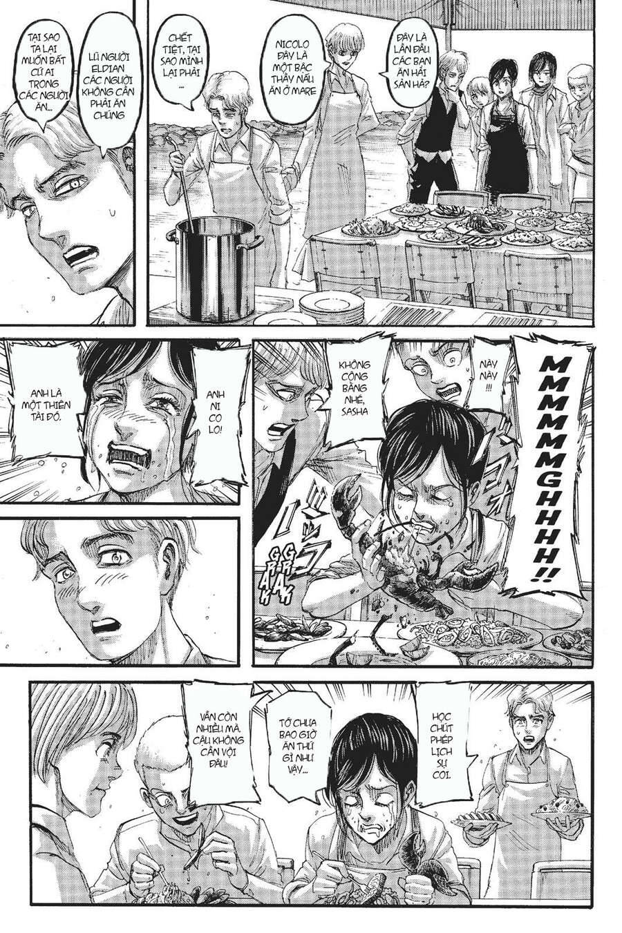 Read Đại Chiến Người Khổng Lồ VI Manga Online