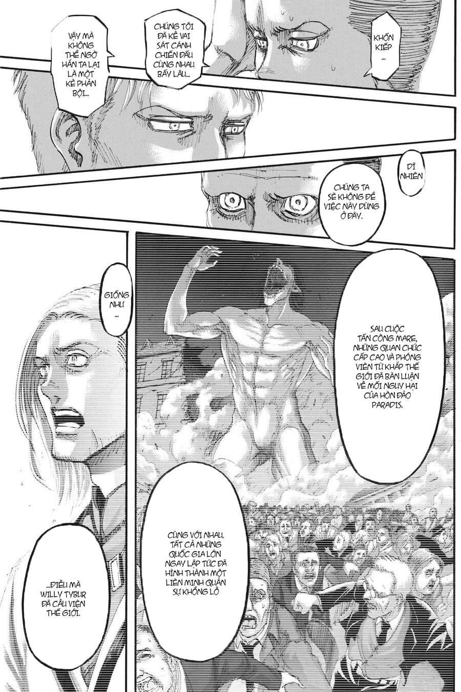 Read Đại Chiến Người Khổng Lồ VI Manga Online