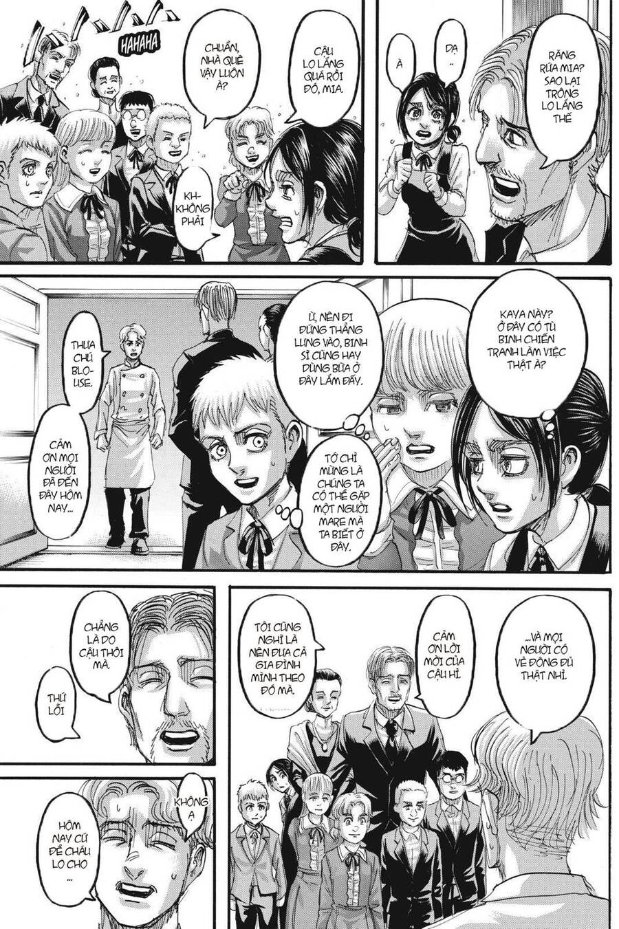 Read Đại Chiến Người Khổng Lồ VI Manga Online