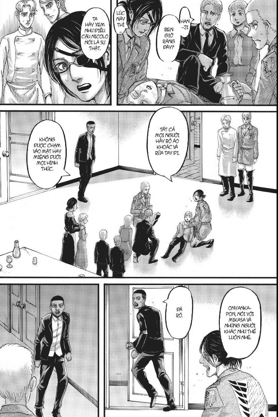 Read Đại Chiến Người Khổng Lồ VI Manga Online