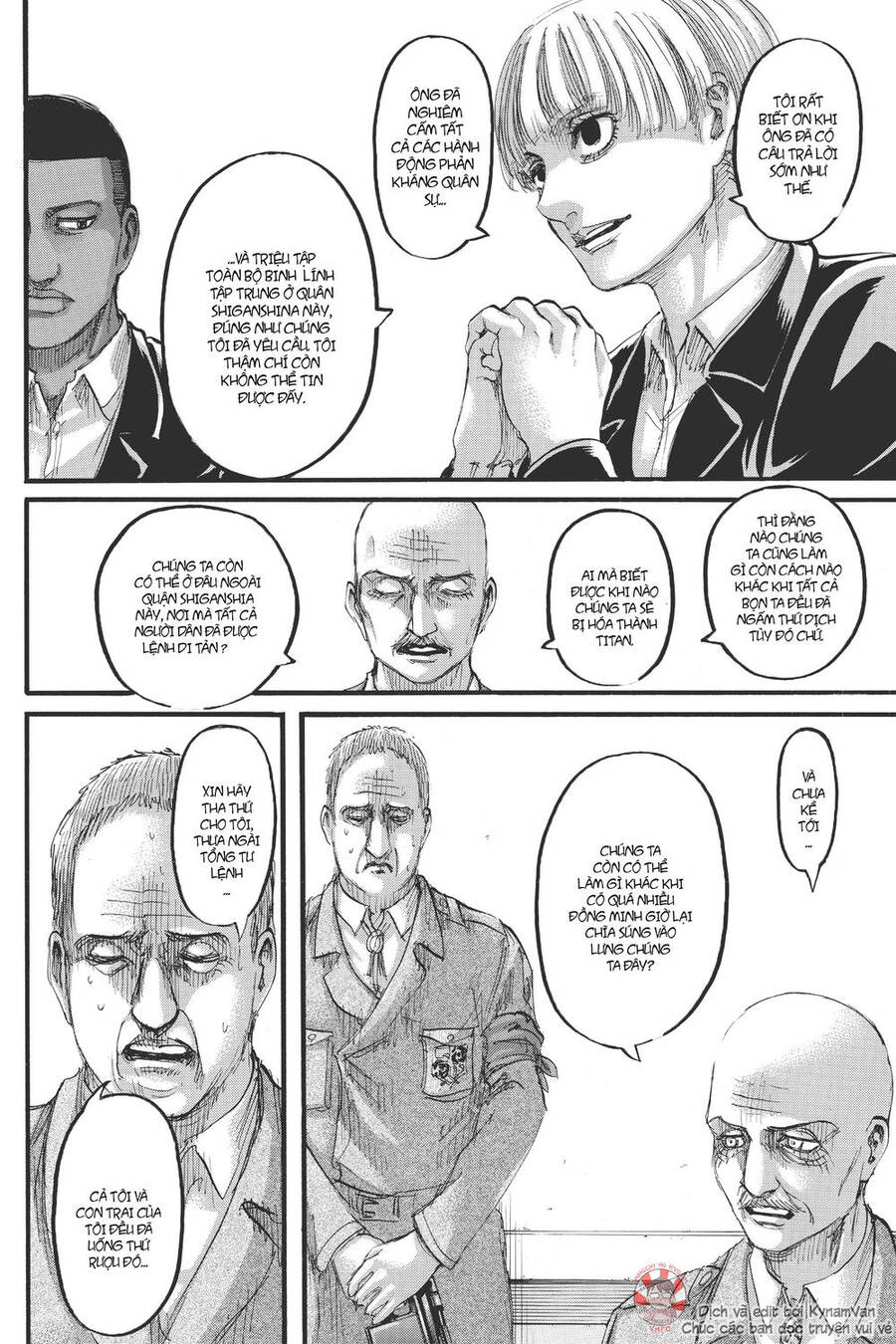 Read Đại Chiến Người Khổng Lồ VI Manga Online