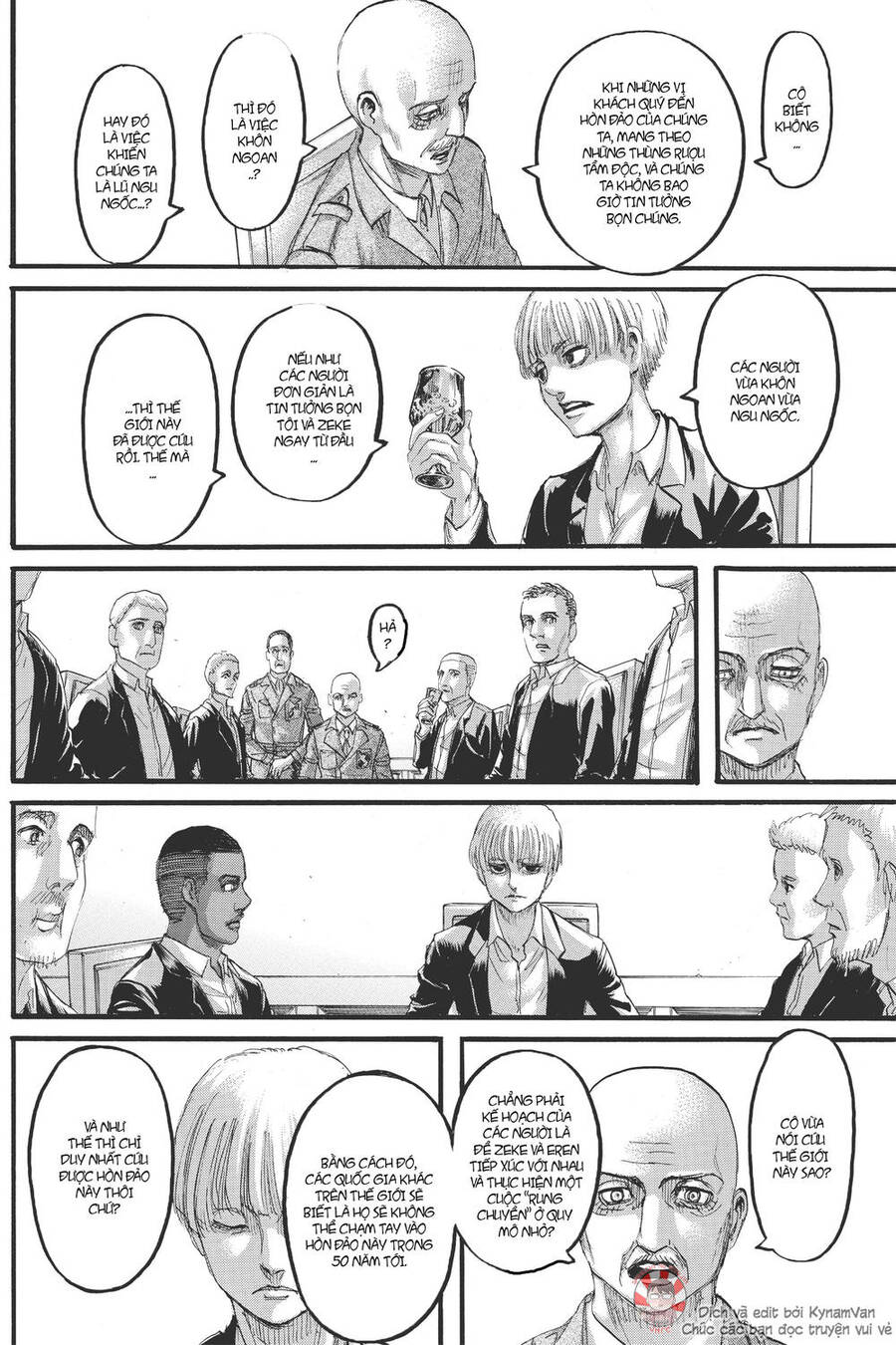 Read Đại Chiến Người Khổng Lồ VI Manga Online