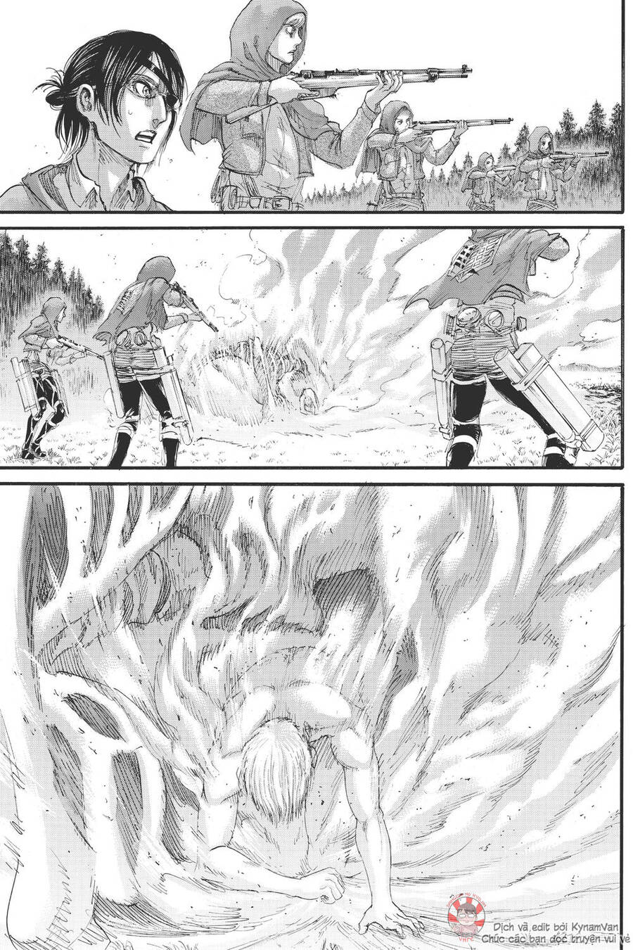 Read Đại Chiến Người Khổng Lồ VI Manga Online