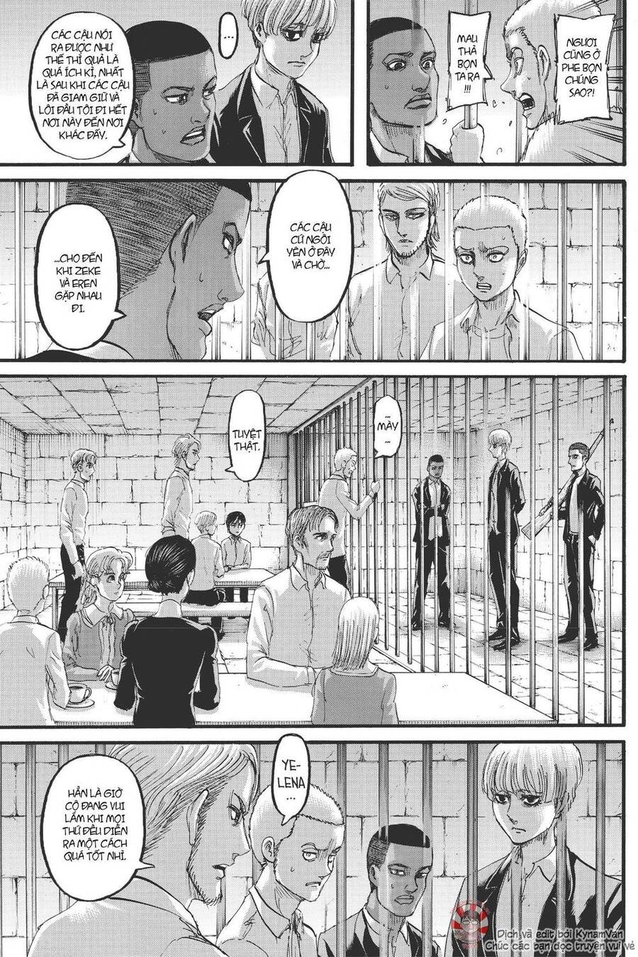 Read Đại Chiến Người Khổng Lồ VI Manga Online