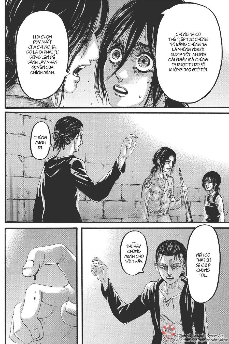 Read Đại Chiến Người Khổng Lồ VI Manga Online