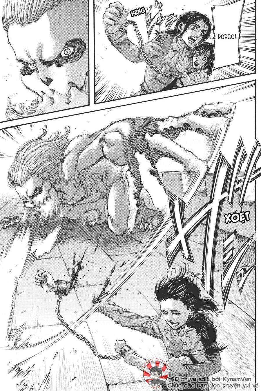 Read Đại Chiến Người Khổng Lồ VI Manga Online