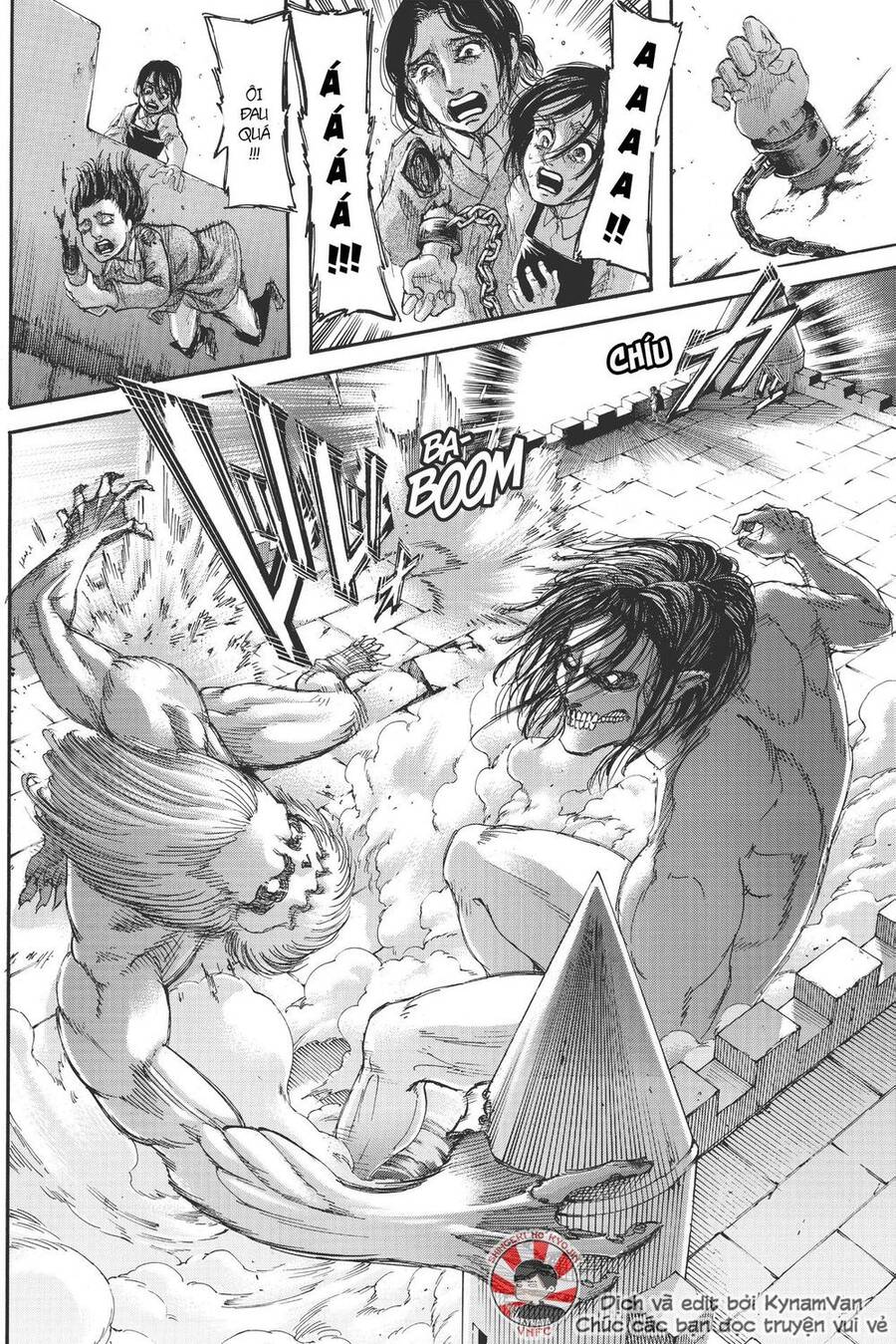 Read Đại Chiến Người Khổng Lồ VI Manga Online