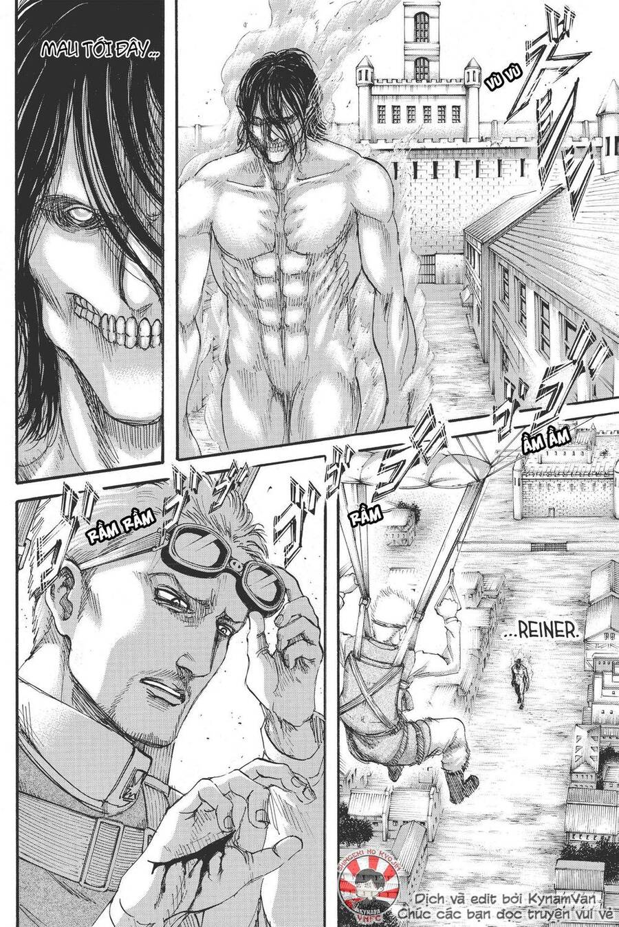 Read Đại Chiến Người Khổng Lồ VI Manga Online