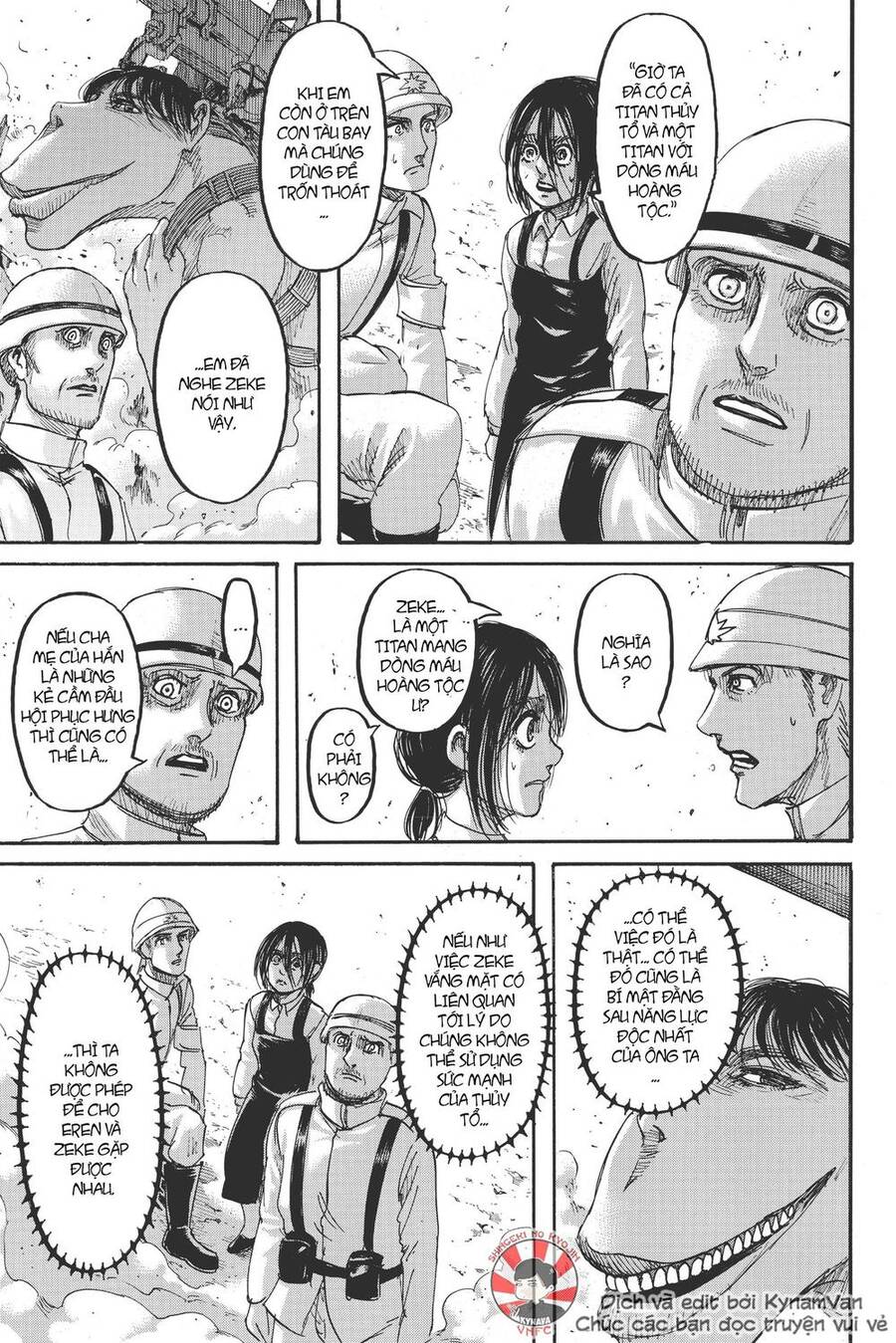 Read Đại Chiến Người Khổng Lồ VI Manga Online
