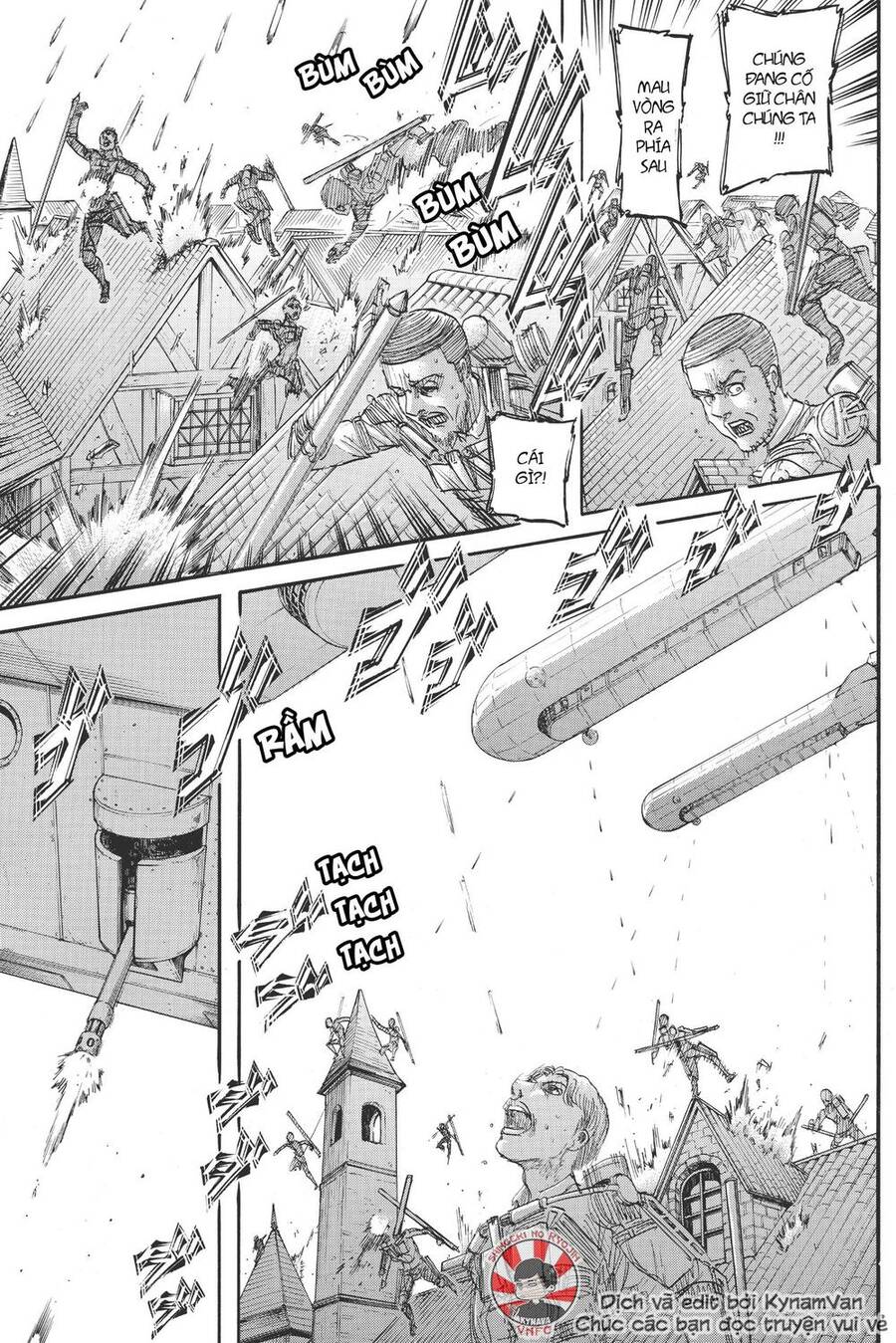 Read Đại Chiến Người Khổng Lồ VI Manga Online