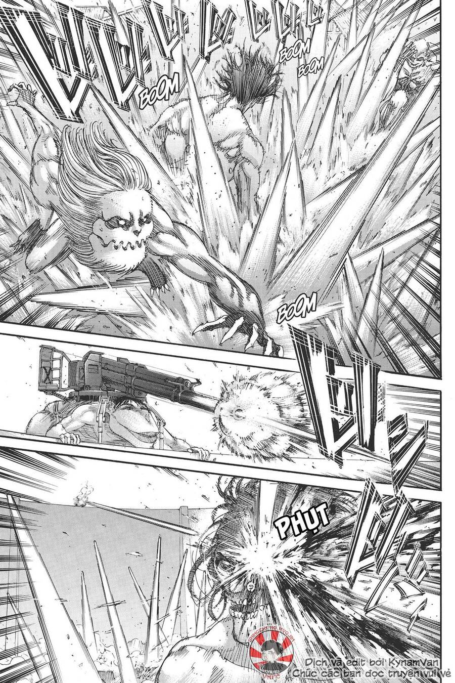 Read Đại Chiến Người Khổng Lồ VI Manga Online