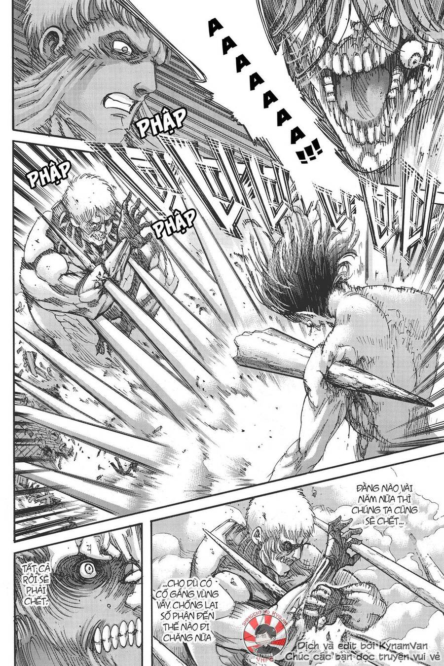 Read Đại Chiến Người Khổng Lồ VI Manga Online