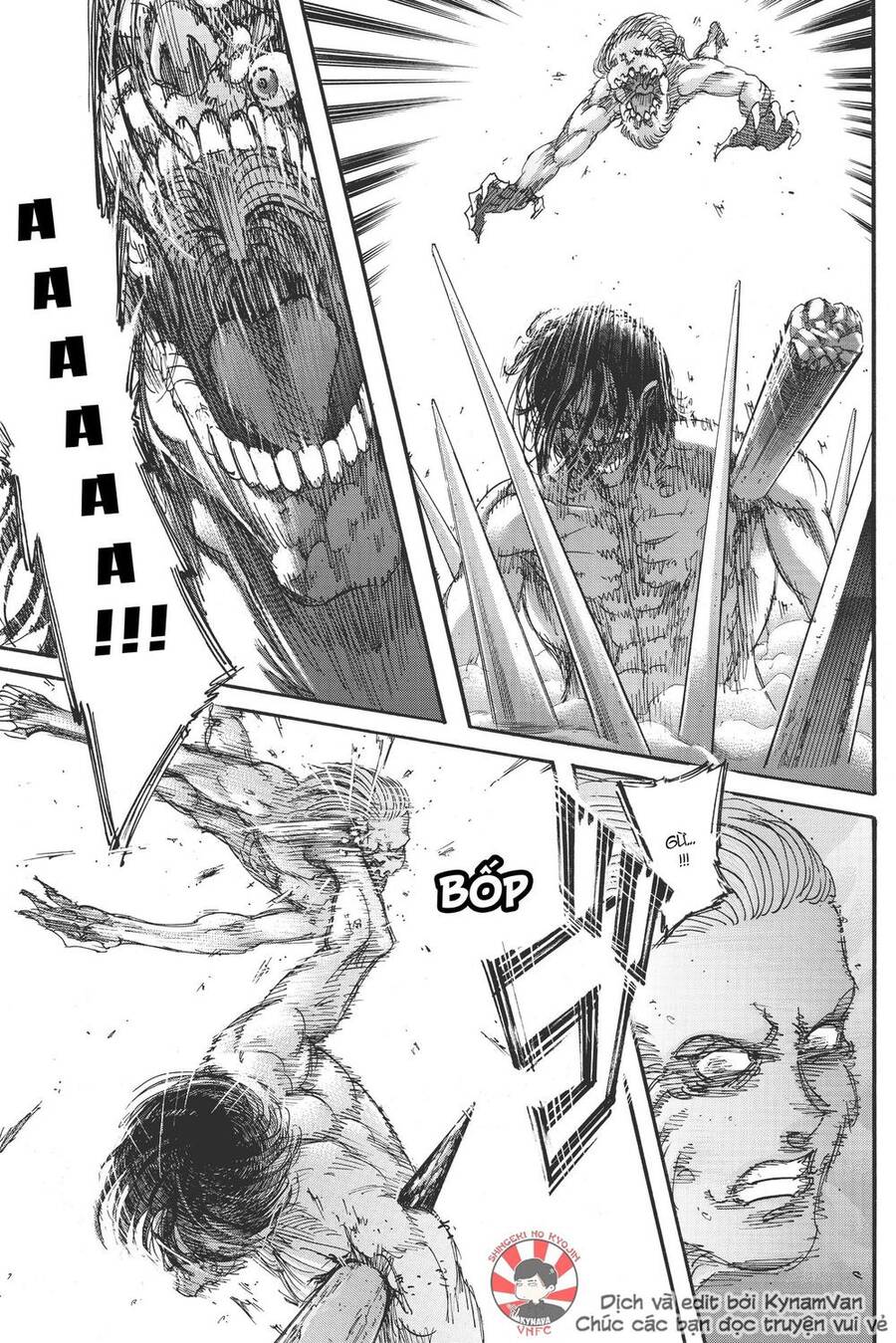 Read Đại Chiến Người Khổng Lồ VI Manga Online