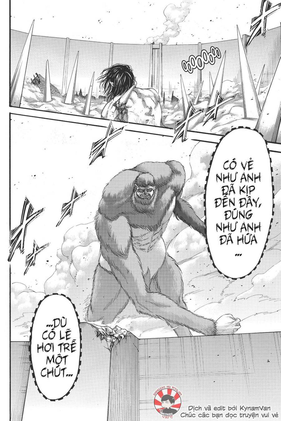 Read Đại Chiến Người Khổng Lồ VI Manga Online