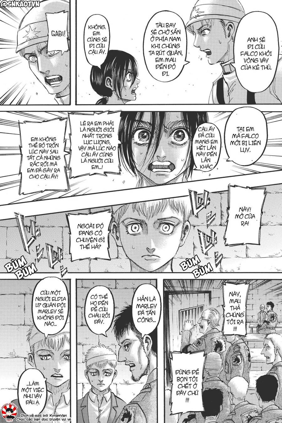 Read Đại Chiến Người Khổng Lồ VI Manga Online