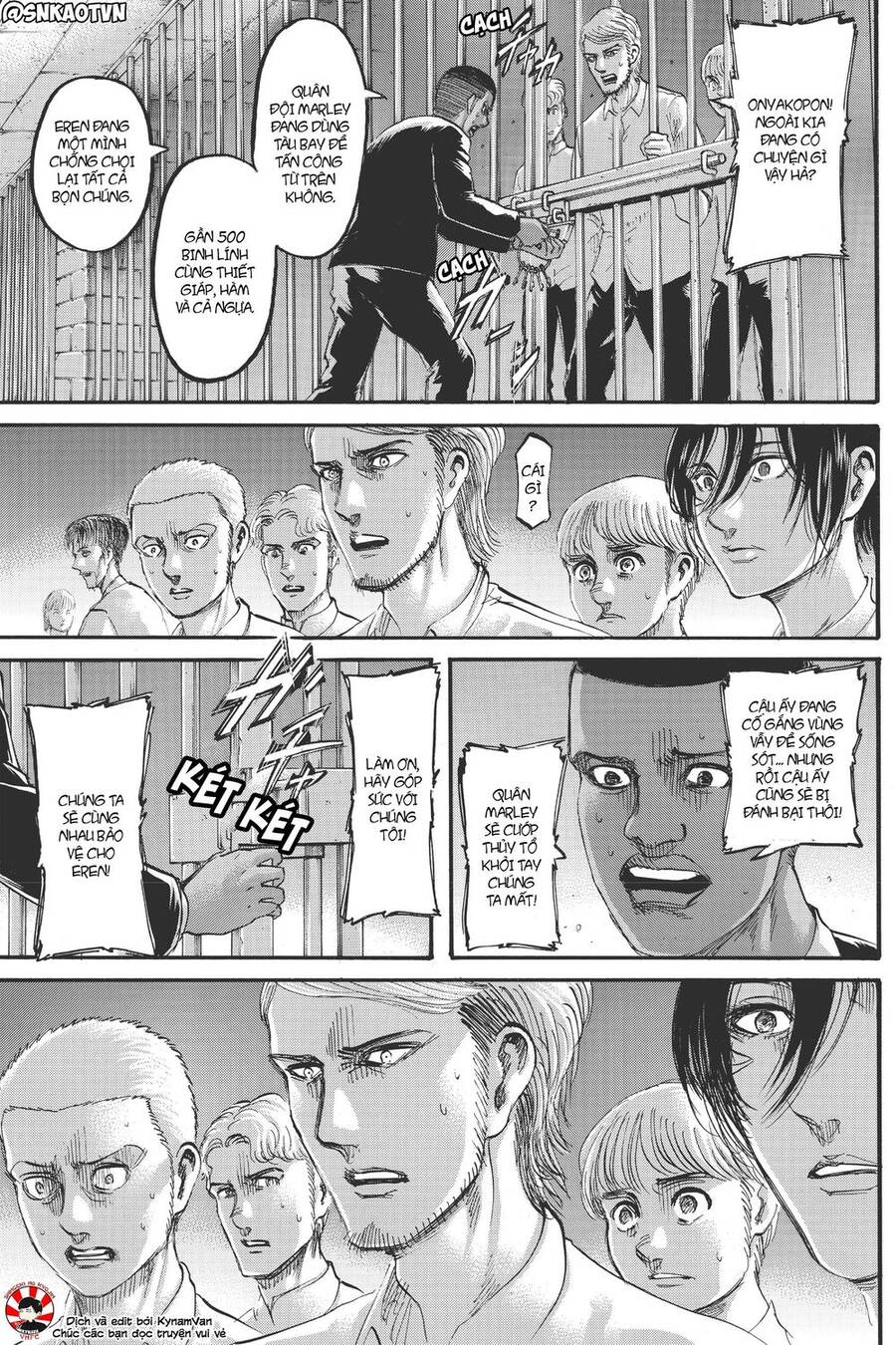 Read Đại Chiến Người Khổng Lồ VI Manga Online