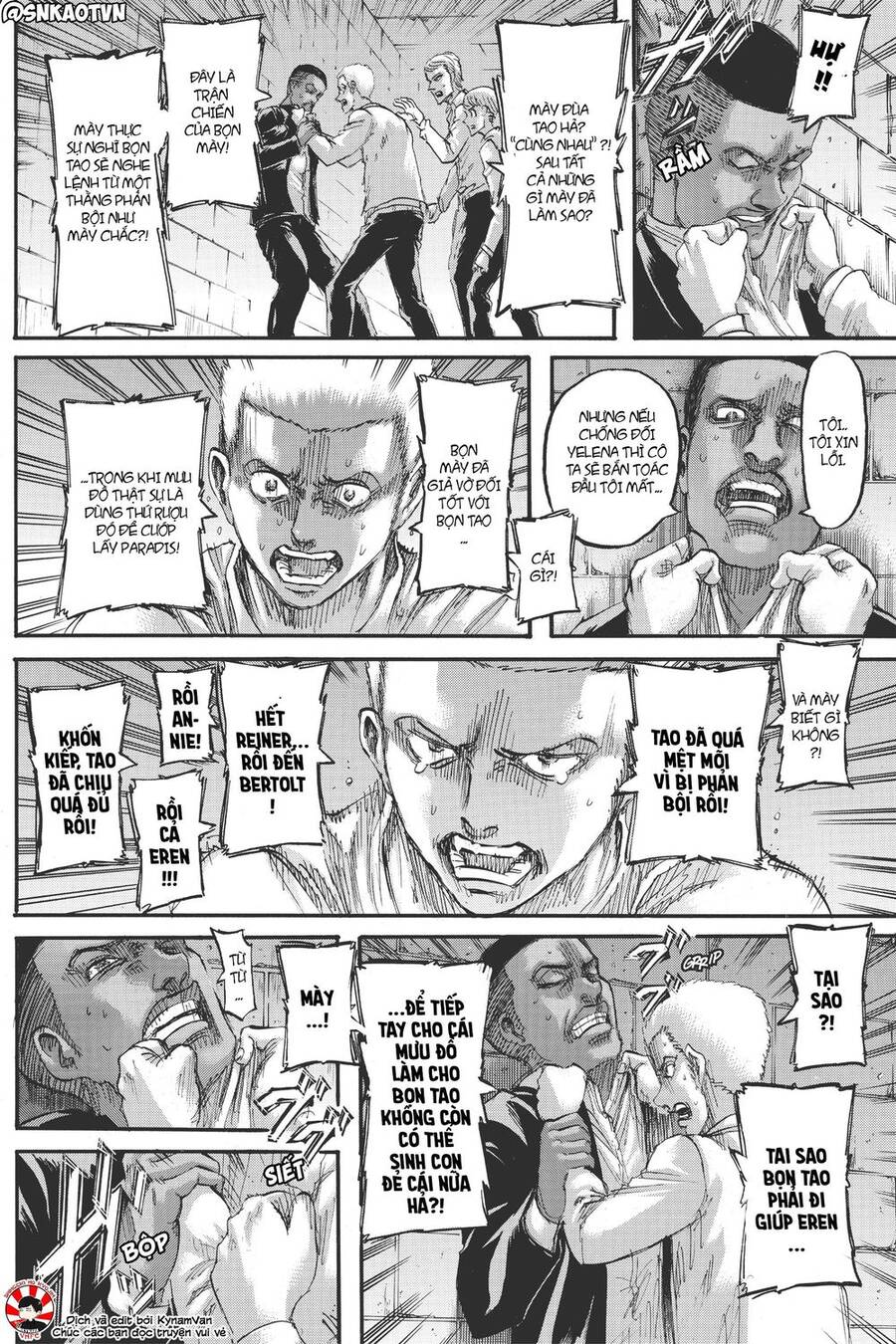 Read Đại Chiến Người Khổng Lồ VI Manga Online