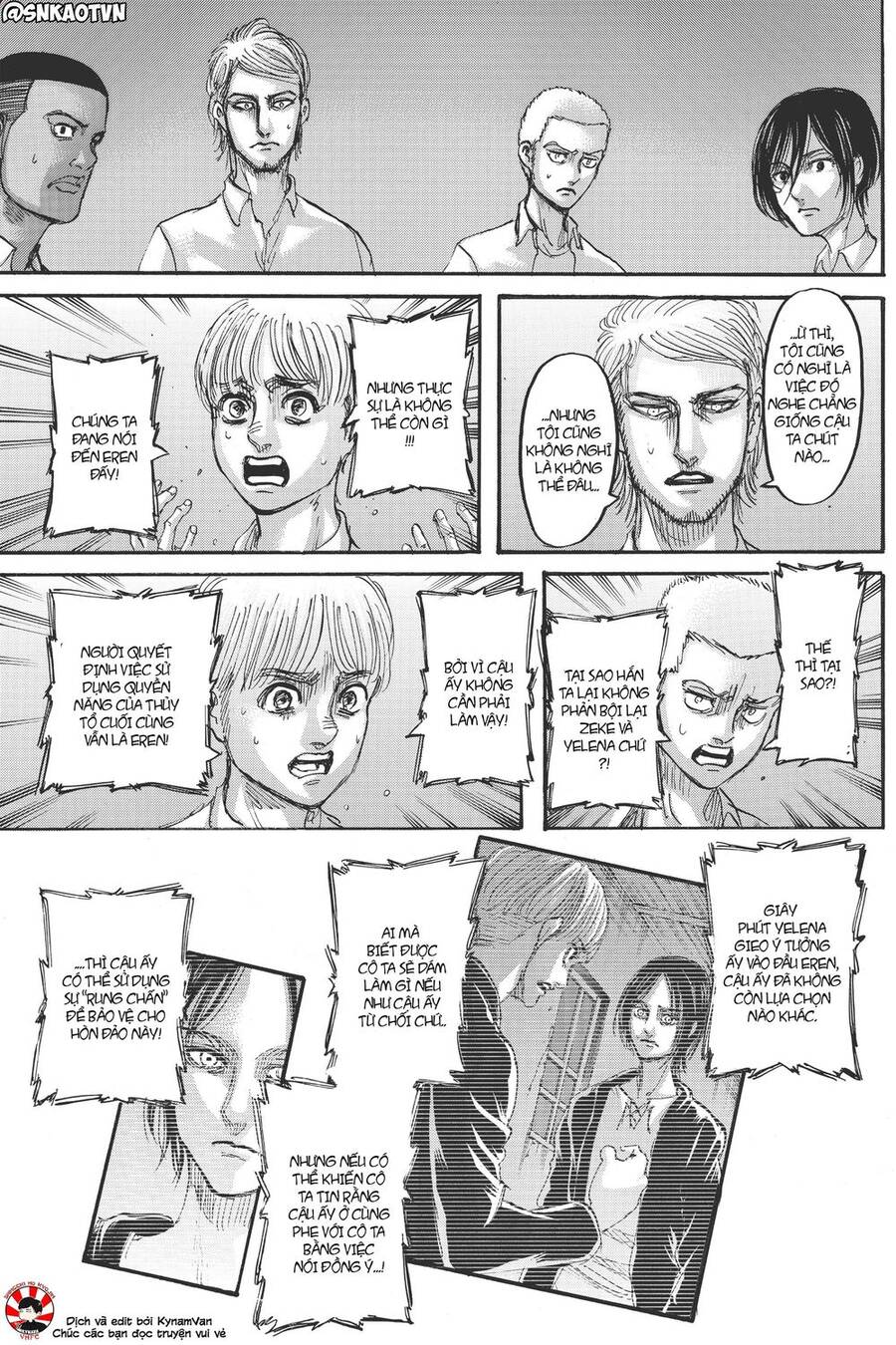 Read Đại Chiến Người Khổng Lồ VI Manga Online