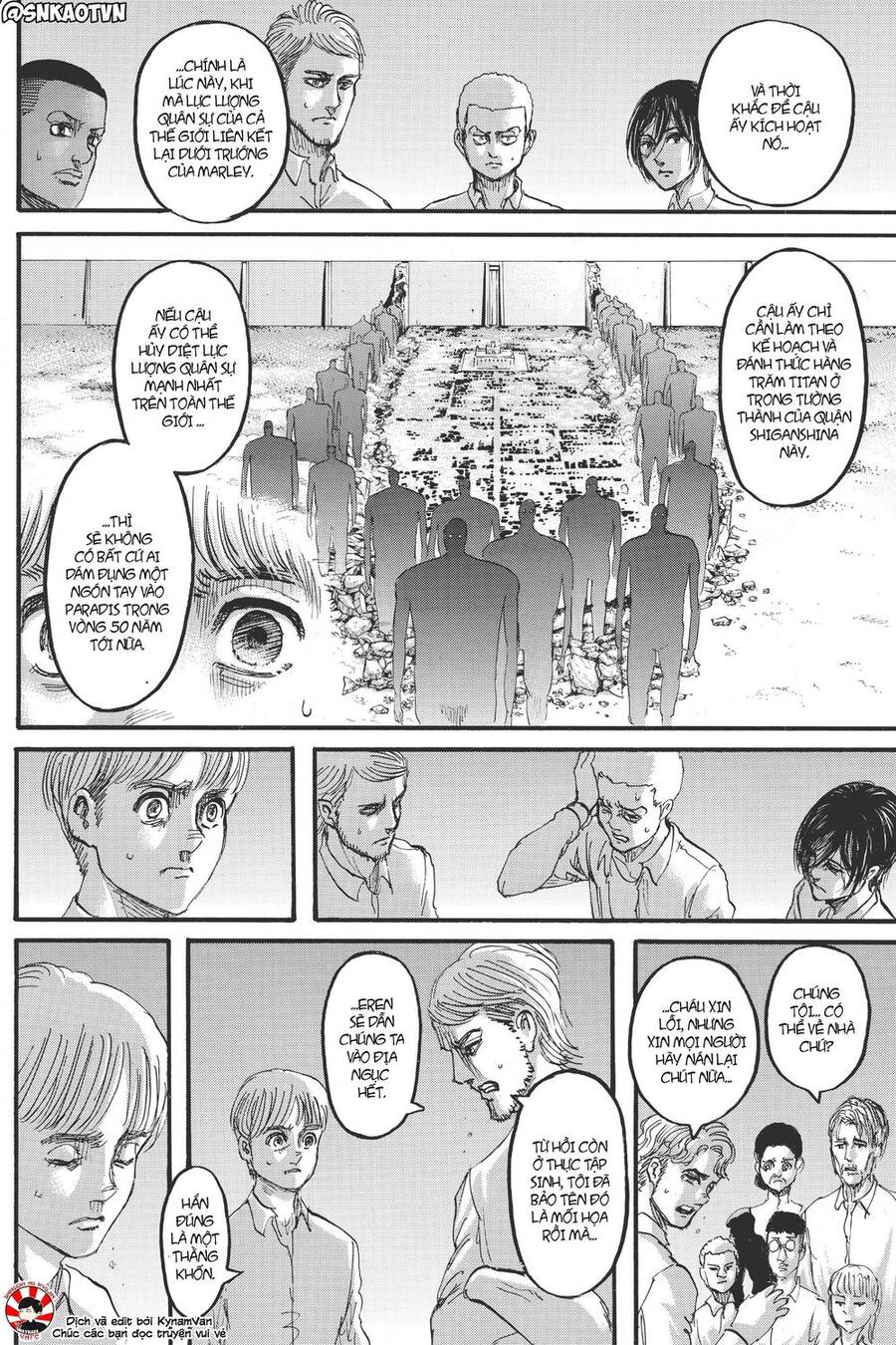 Read Đại Chiến Người Khổng Lồ VI Manga Online