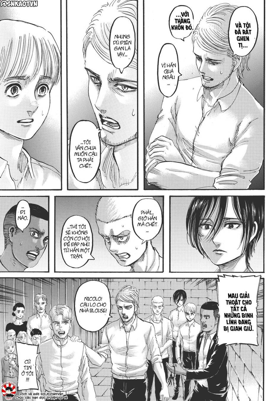 Read Đại Chiến Người Khổng Lồ VI Manga Online