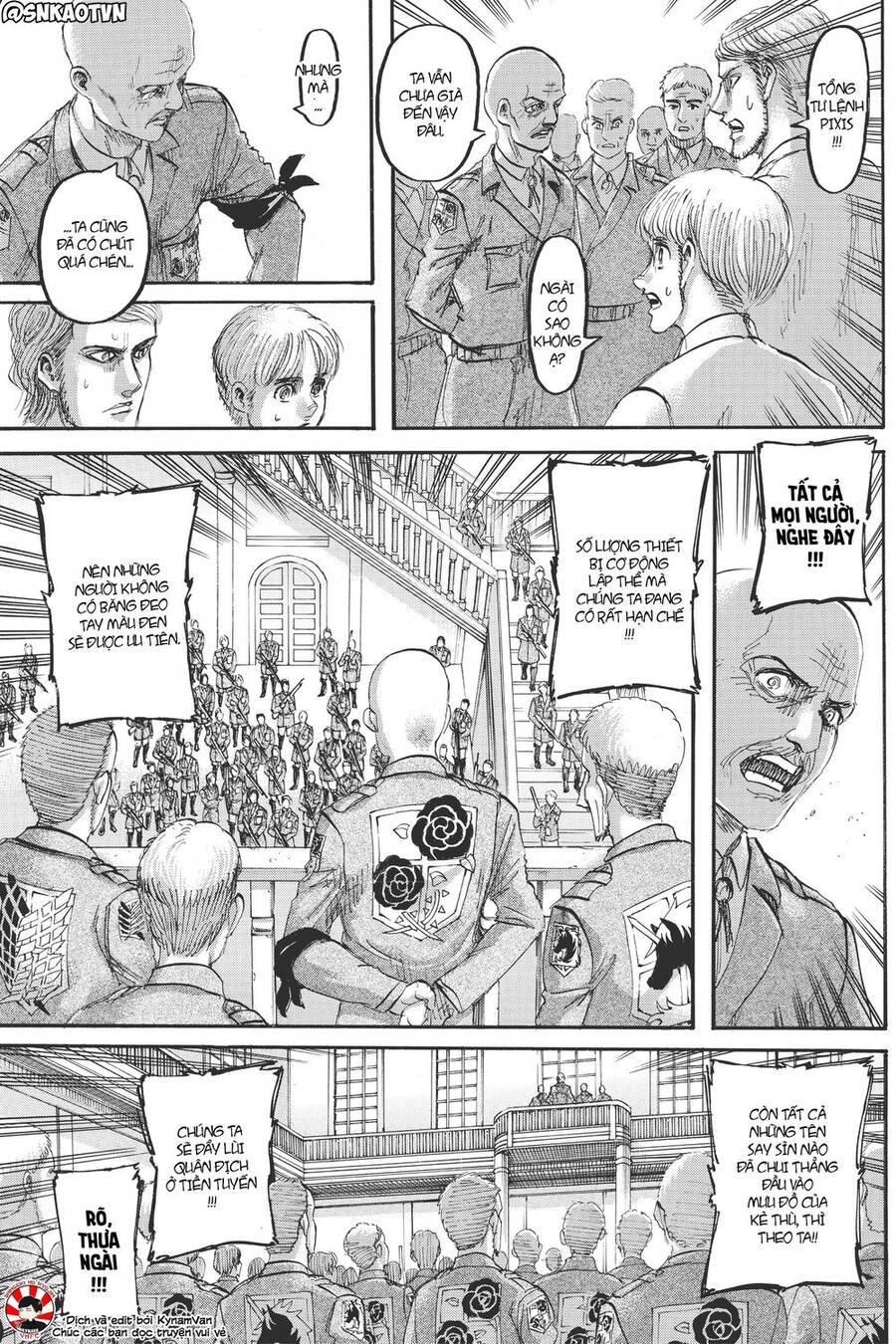 Read Đại Chiến Người Khổng Lồ VI Manga Online