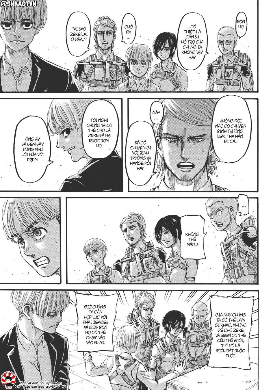 Read Đại Chiến Người Khổng Lồ VI Manga Online