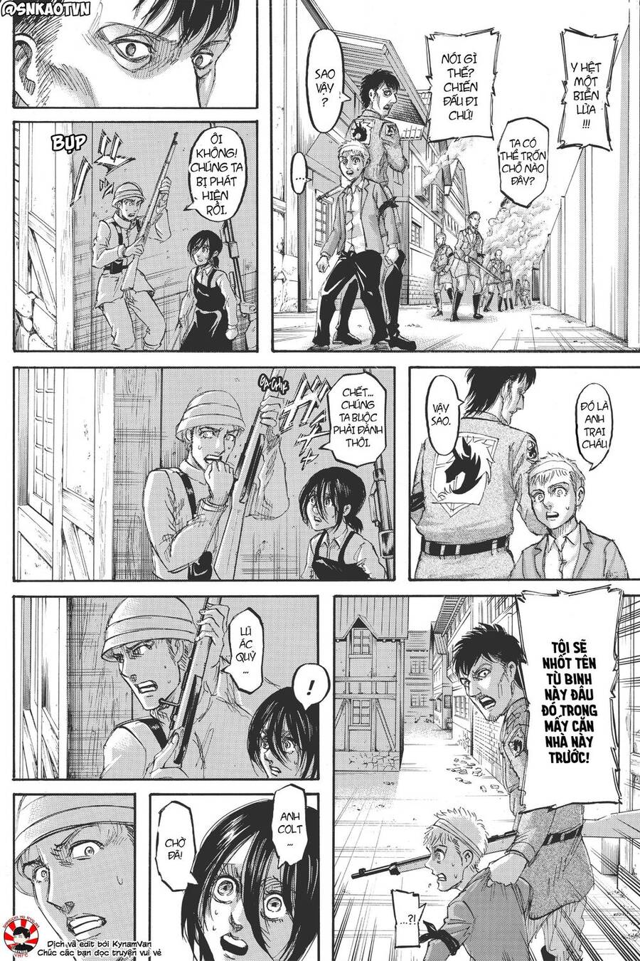 Read Đại Chiến Người Khổng Lồ VI Manga Online