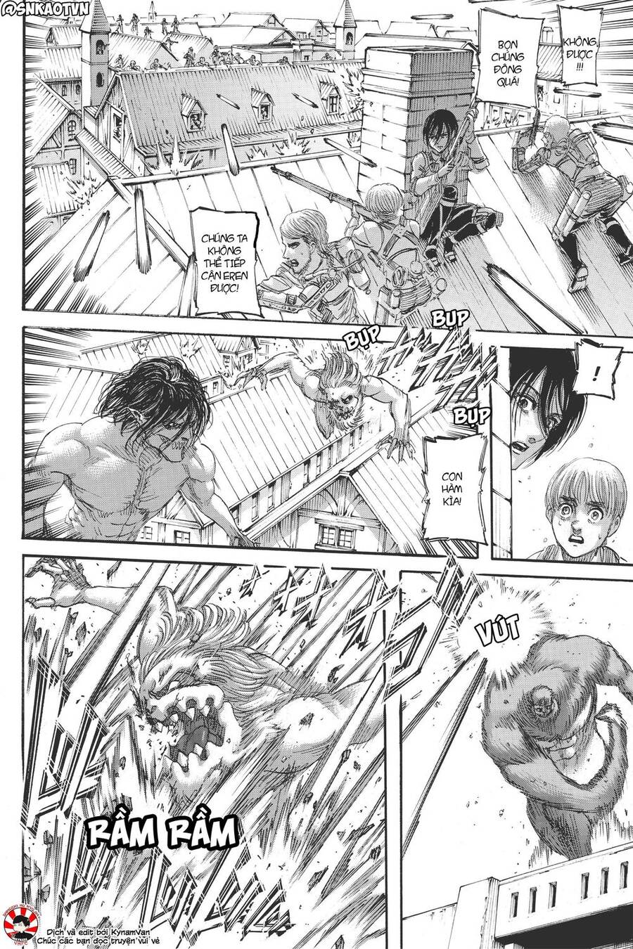 Read Đại Chiến Người Khổng Lồ VI Manga Online