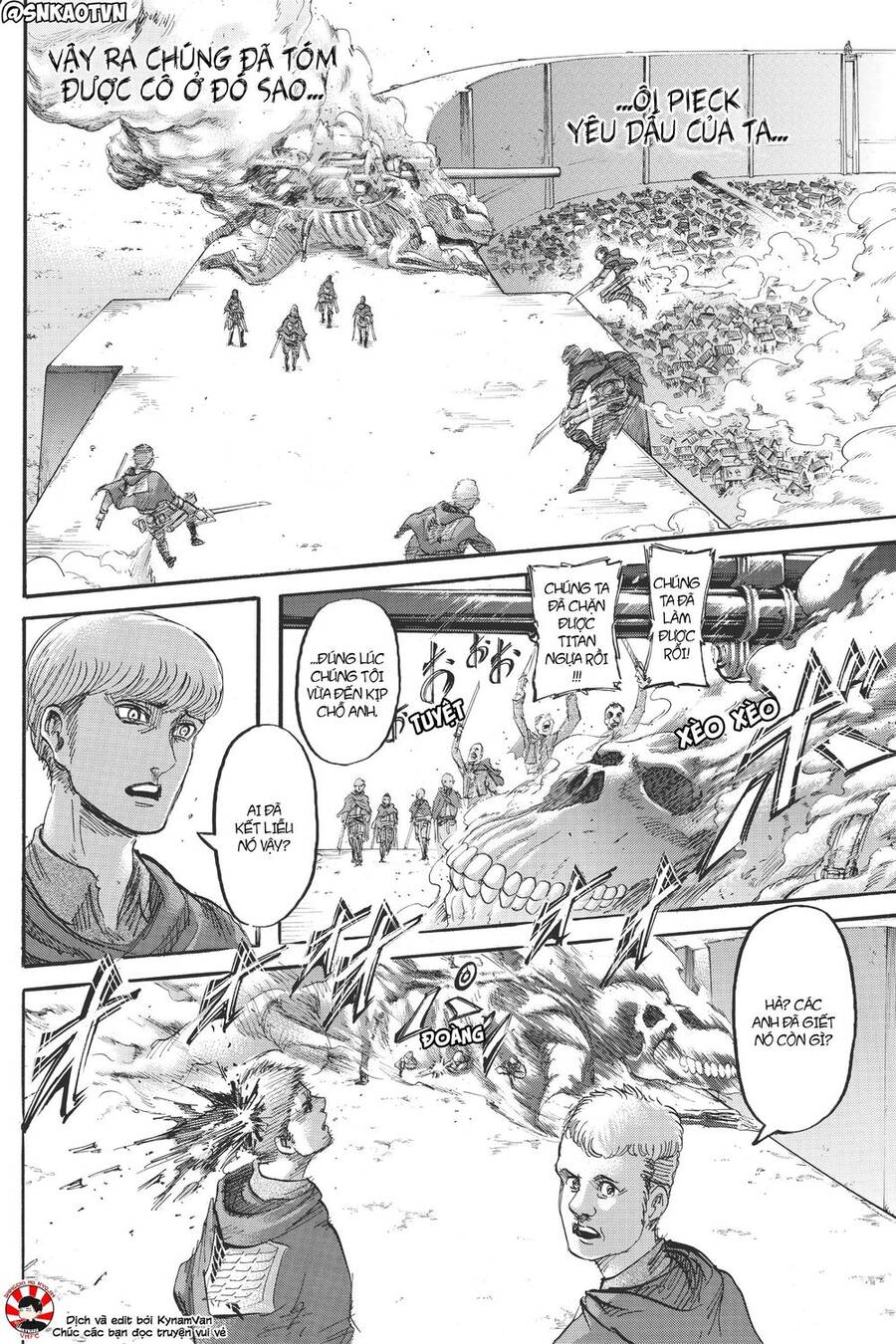 Read Đại Chiến Người Khổng Lồ VI Manga Online