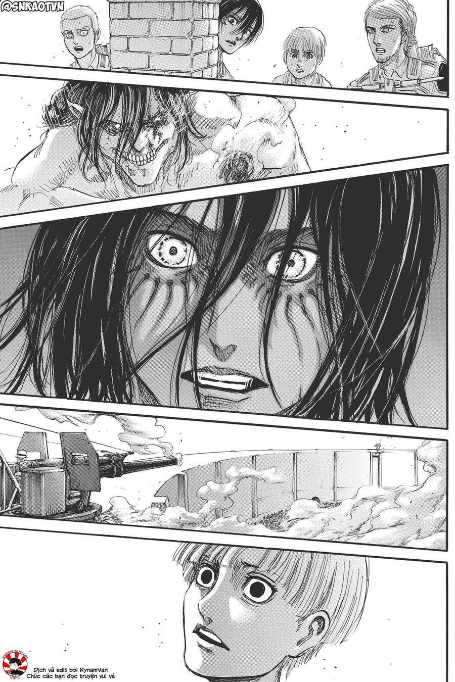 Read Đại Chiến Người Khổng Lồ VI Manga Online