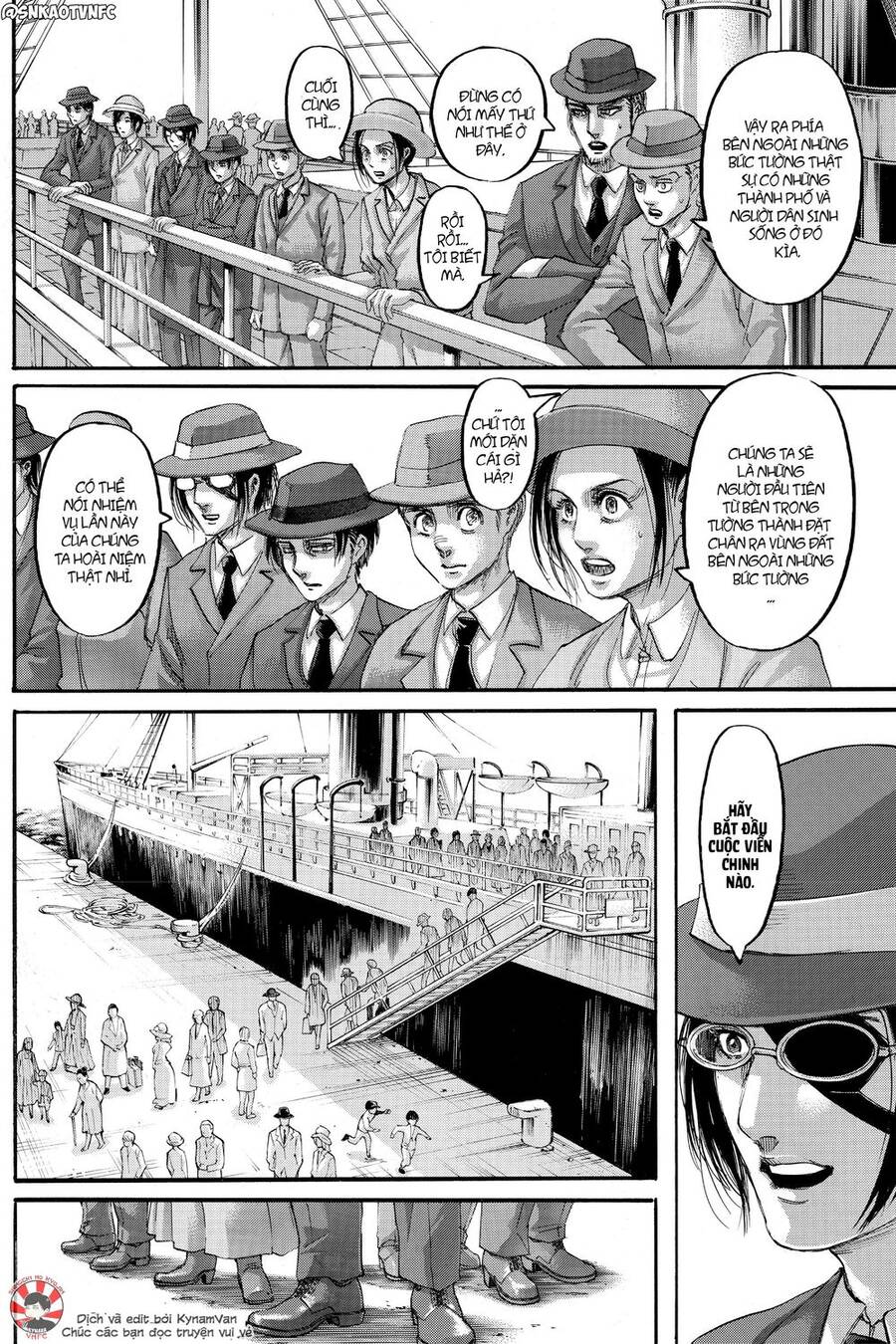 Read Đại Chiến Người Khổng Lồ VI Manga Online