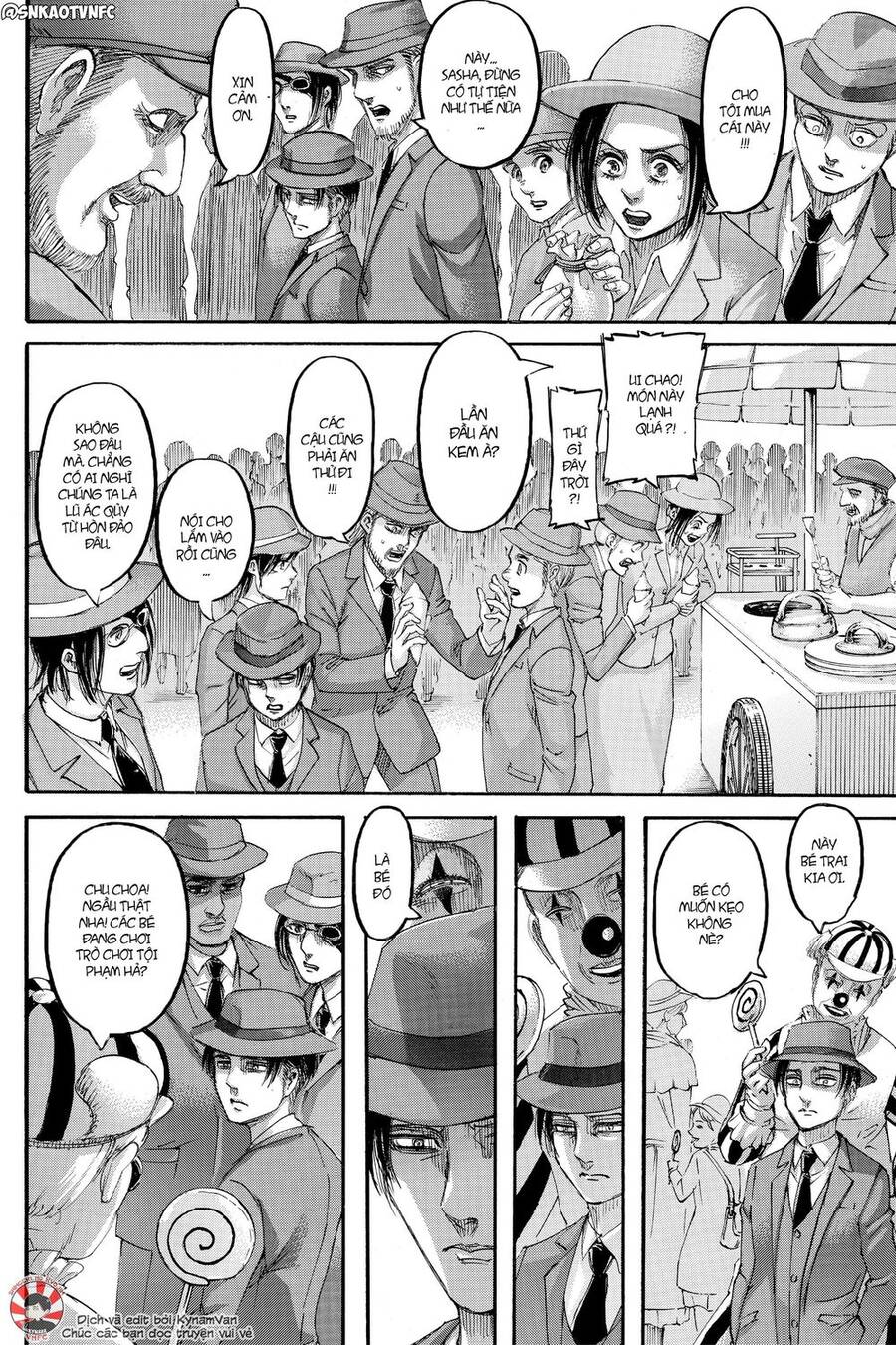 Read Đại Chiến Người Khổng Lồ VI Manga Online