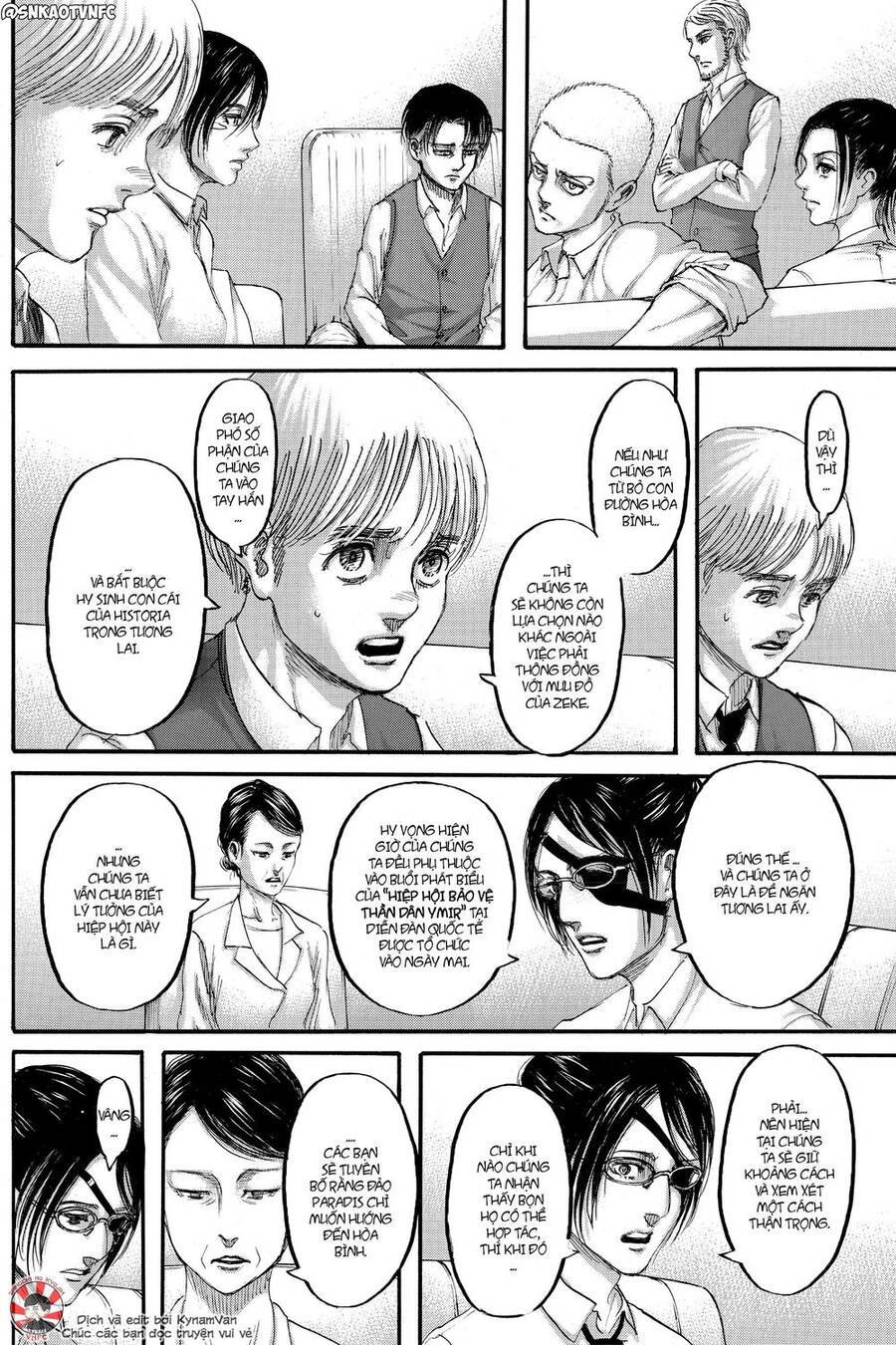 Read Đại Chiến Người Khổng Lồ VI Manga Online