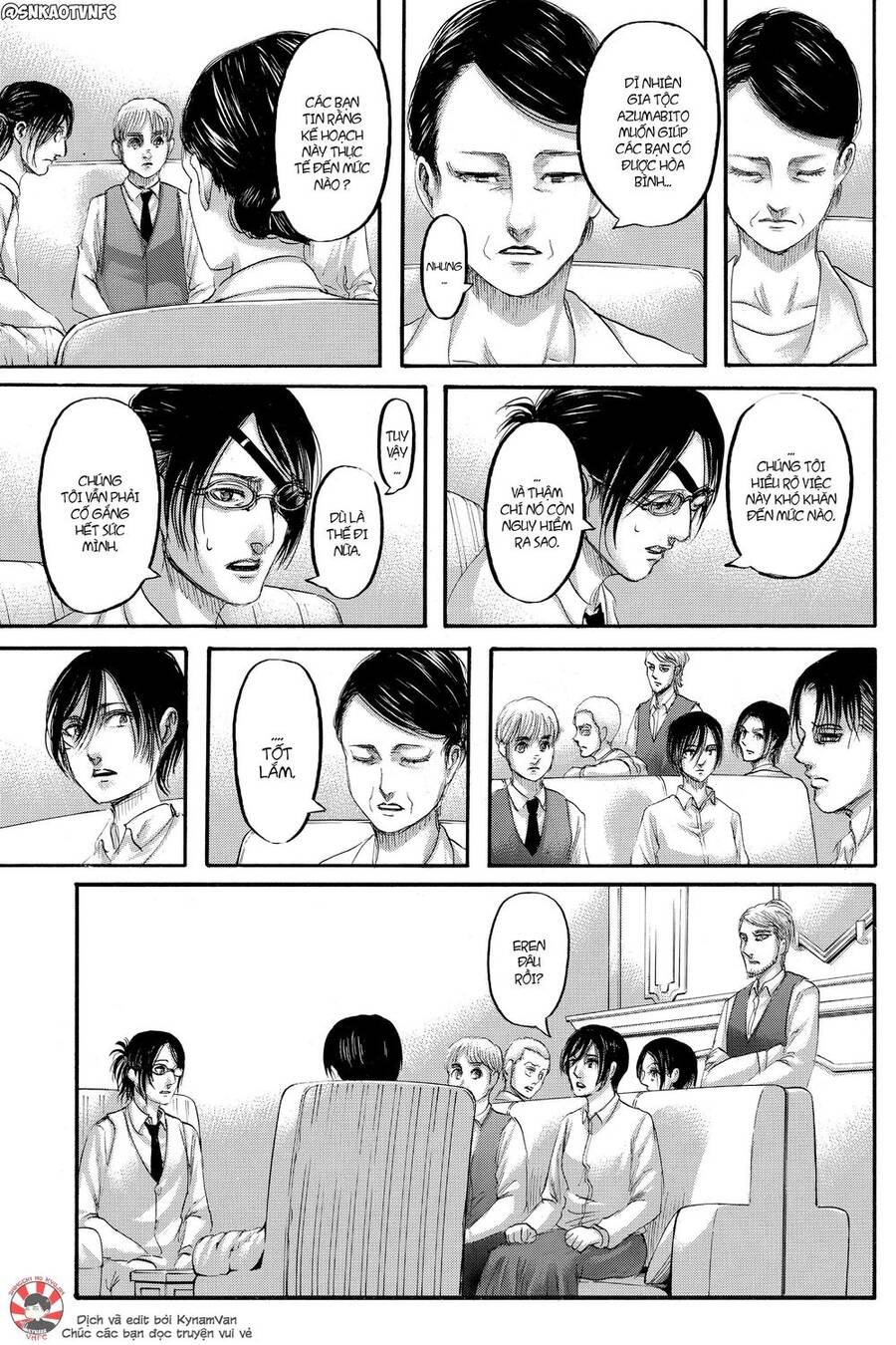 Read Đại Chiến Người Khổng Lồ VI Manga Online