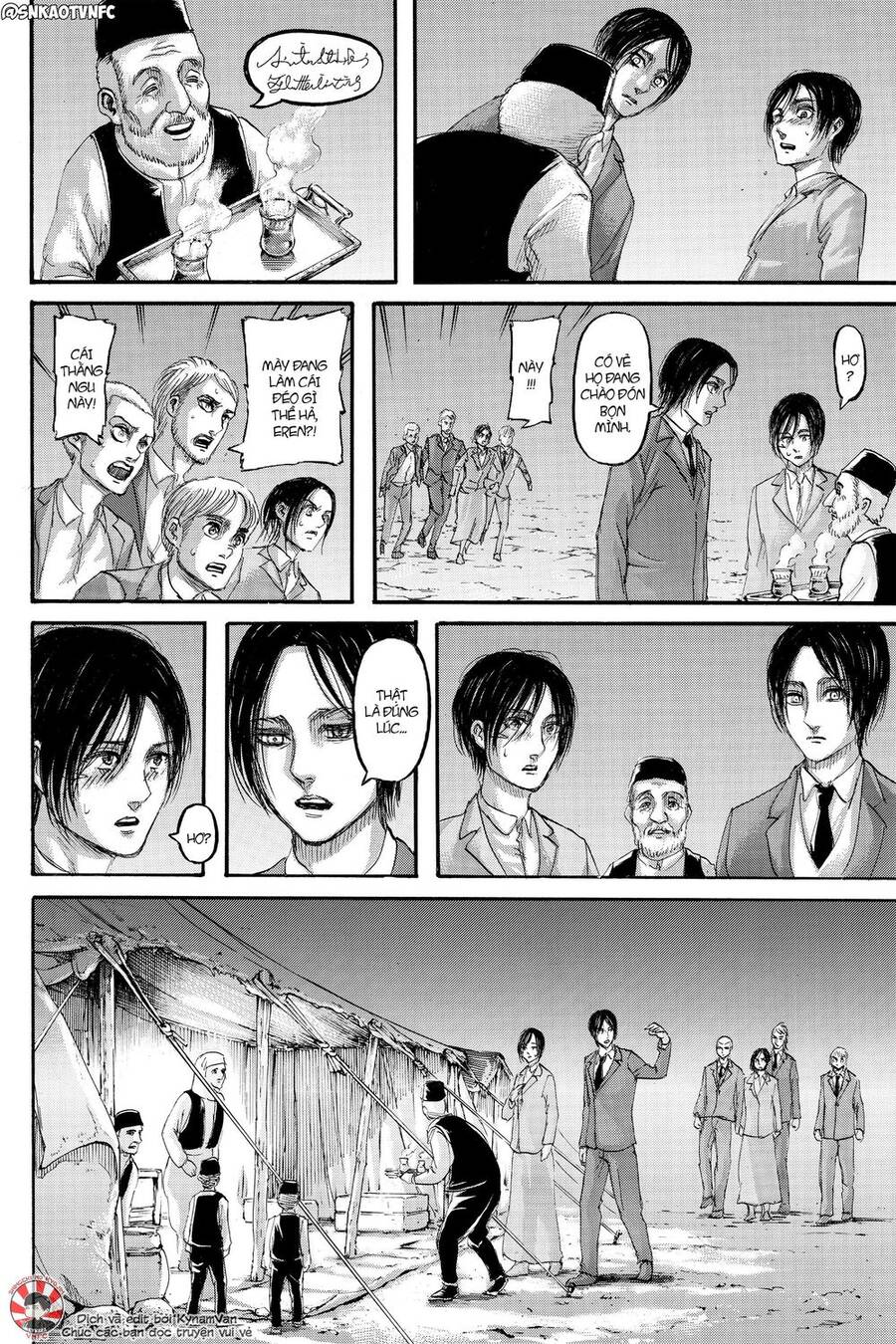 Read Đại Chiến Người Khổng Lồ VI Manga Online