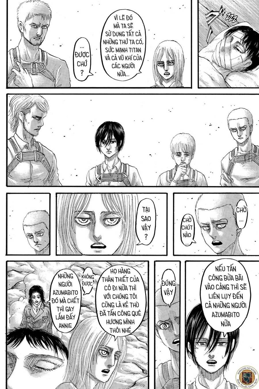 Read Đại Chiến Người Khổng Lồ VI Manga Online