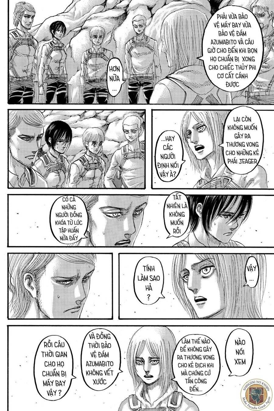 Read Đại Chiến Người Khổng Lồ VI Manga Online