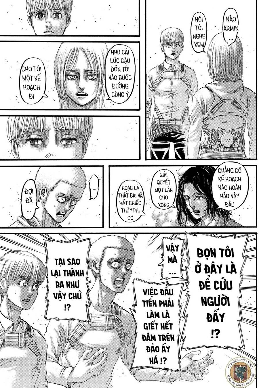 Read Đại Chiến Người Khổng Lồ VI Manga Online