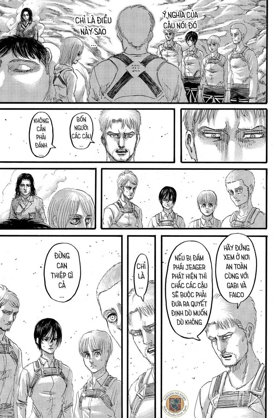 Read Đại Chiến Người Khổng Lồ VI Manga Online