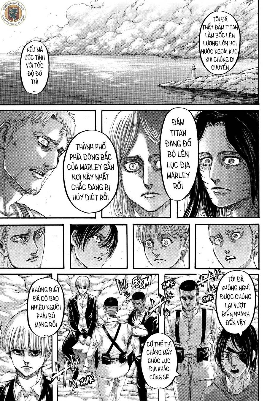 Read Đại Chiến Người Khổng Lồ VI Manga Online