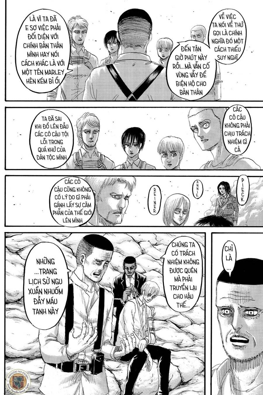 Read Đại Chiến Người Khổng Lồ VI Manga Online