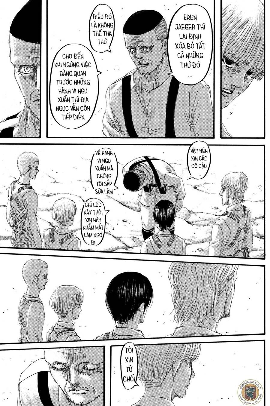 Read Đại Chiến Người Khổng Lồ VI Manga Online