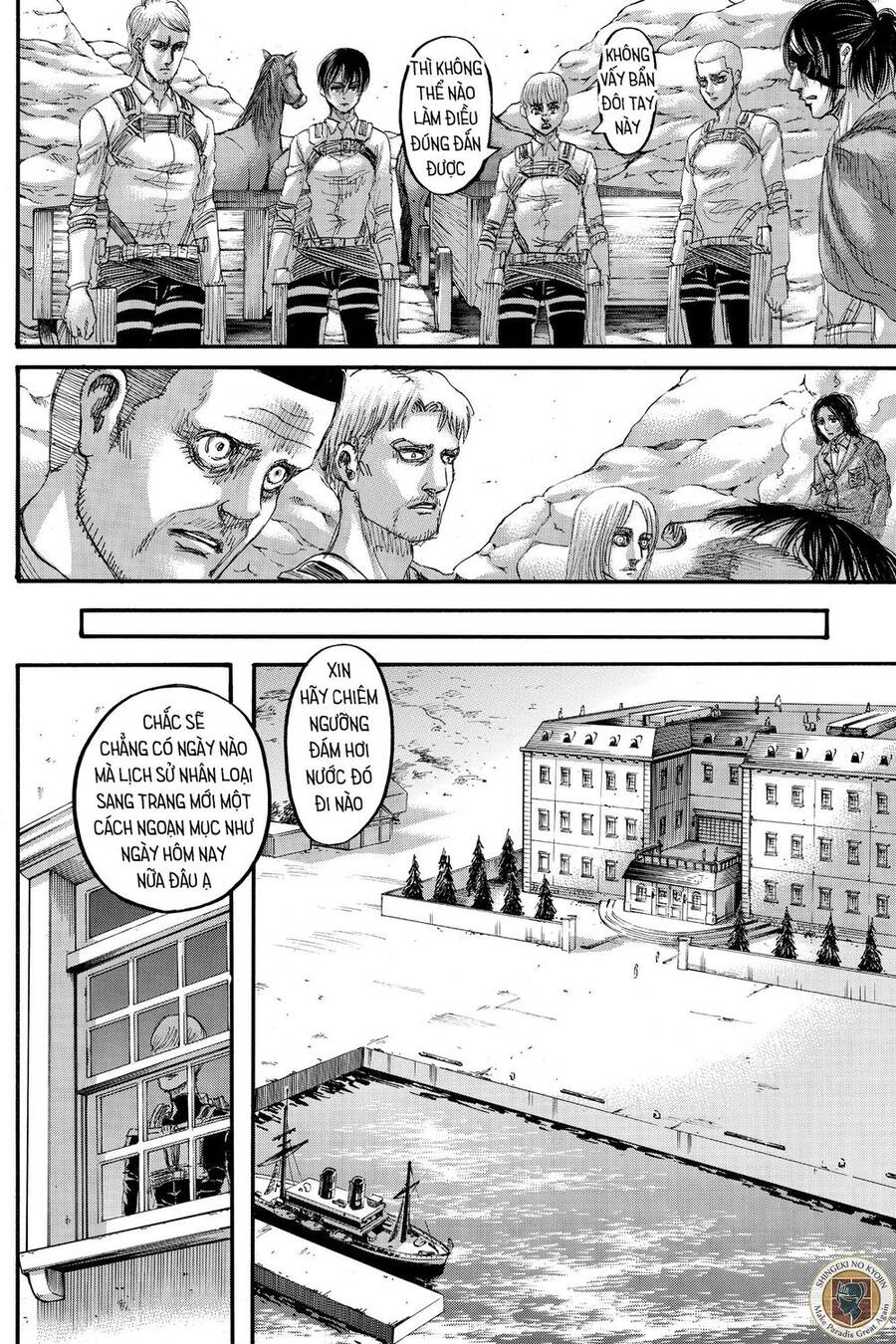 Read Đại Chiến Người Khổng Lồ VI Manga Online