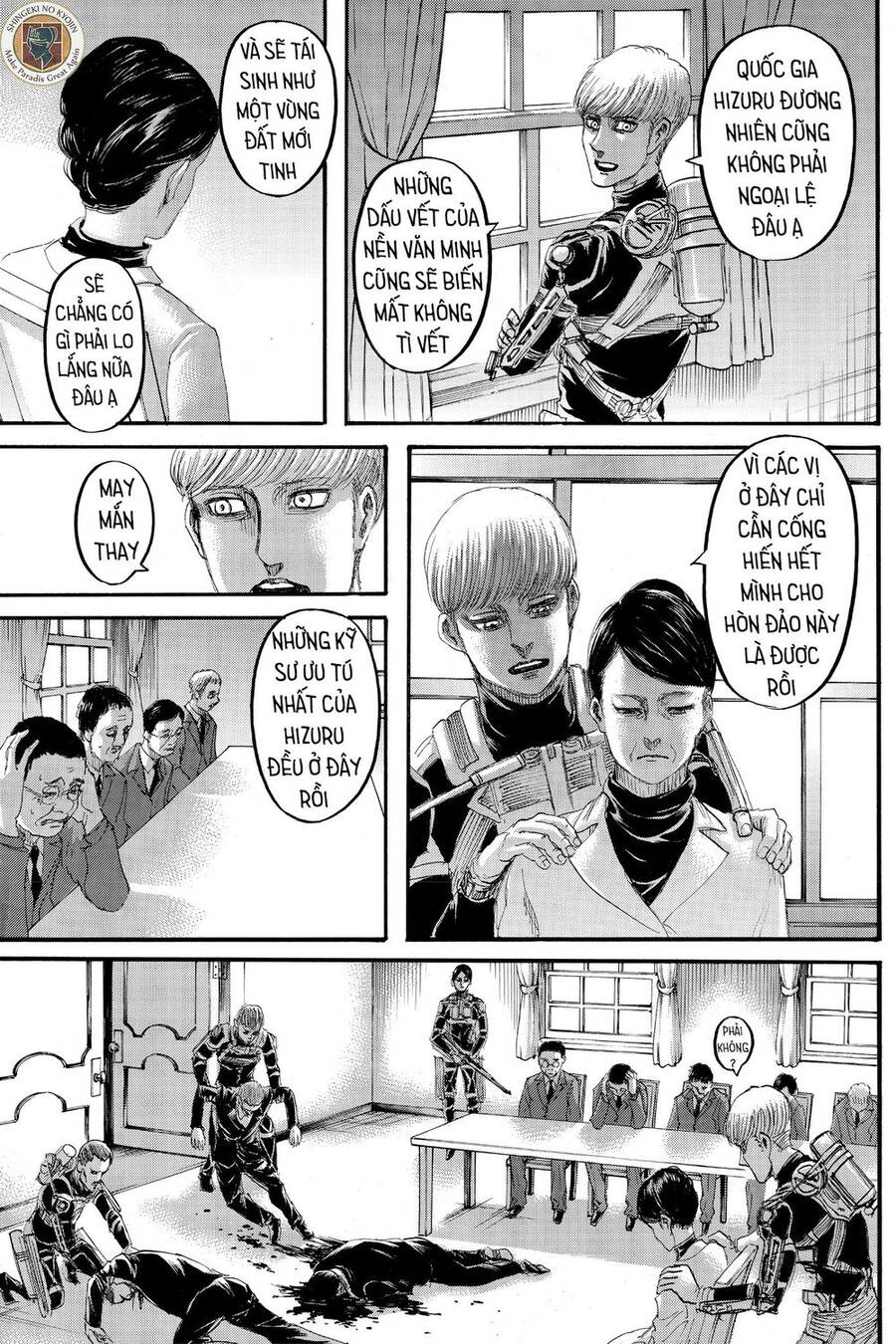 Read Đại Chiến Người Khổng Lồ VI Manga Online