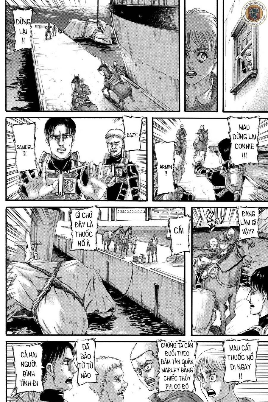 Read Đại Chiến Người Khổng Lồ VI Manga Online