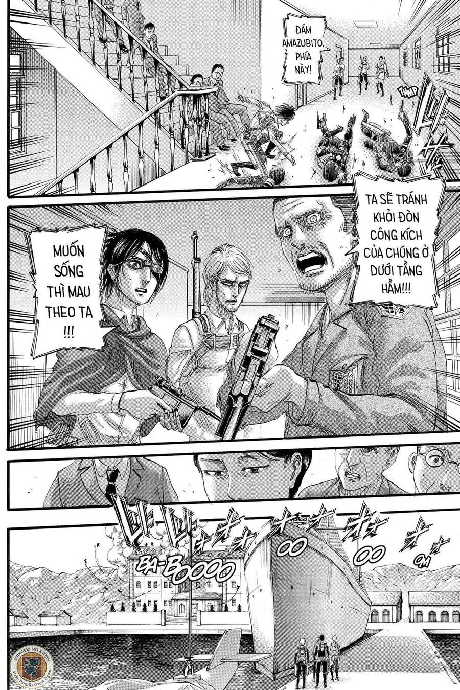 Read Đại Chiến Người Khổng Lồ VI Manga Online