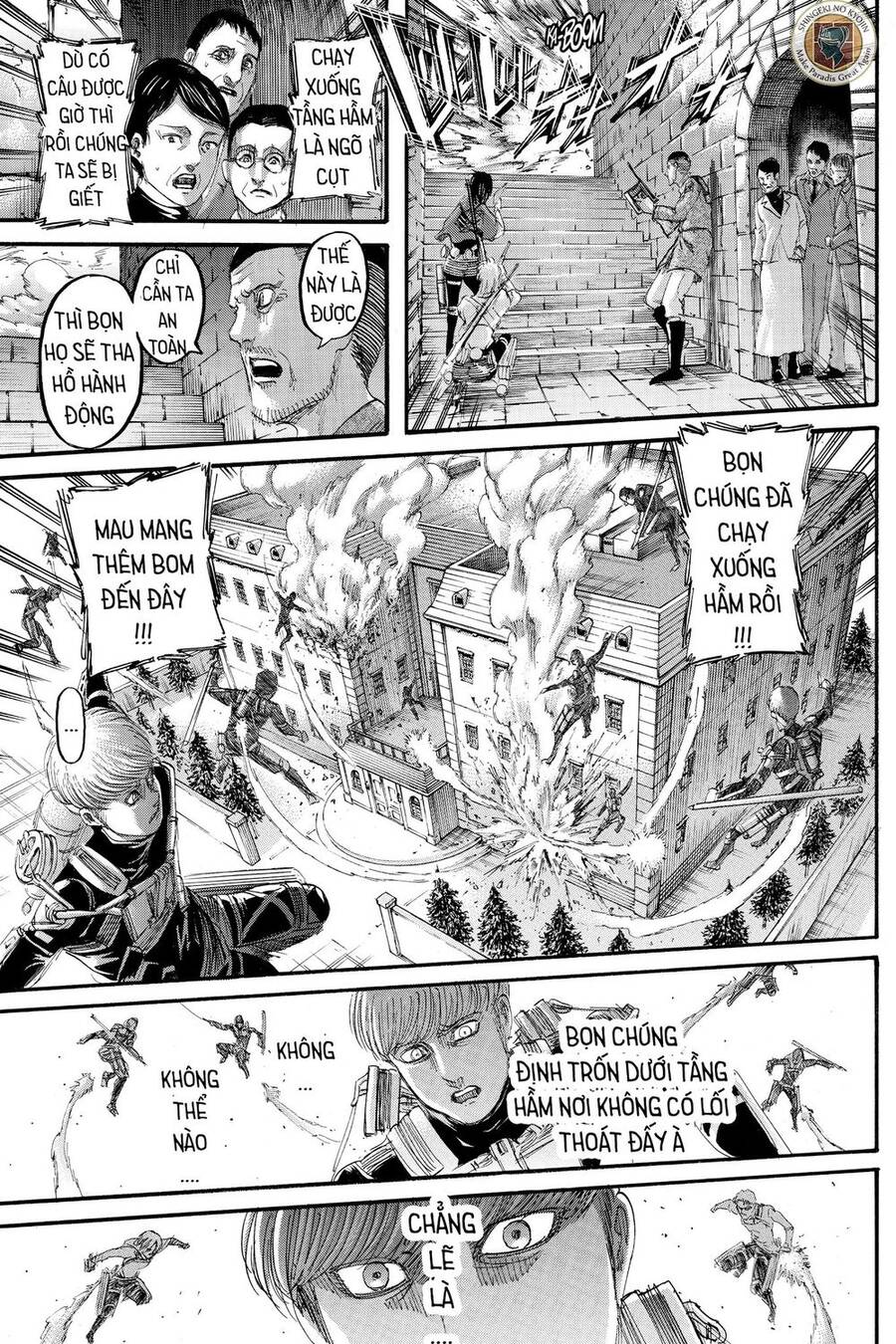 Read Đại Chiến Người Khổng Lồ VI Manga Online