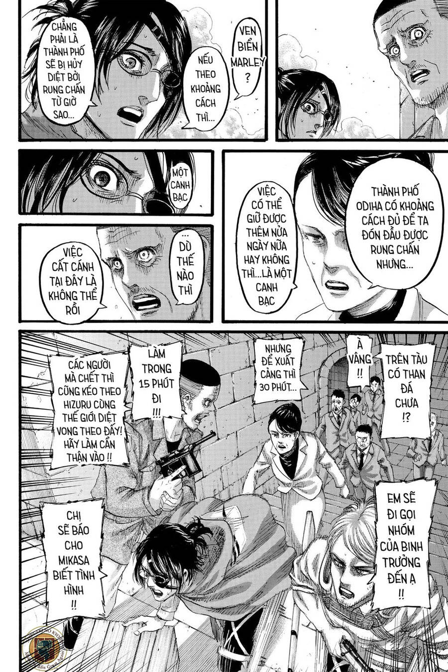 Read Đại Chiến Người Khổng Lồ VI Manga Online